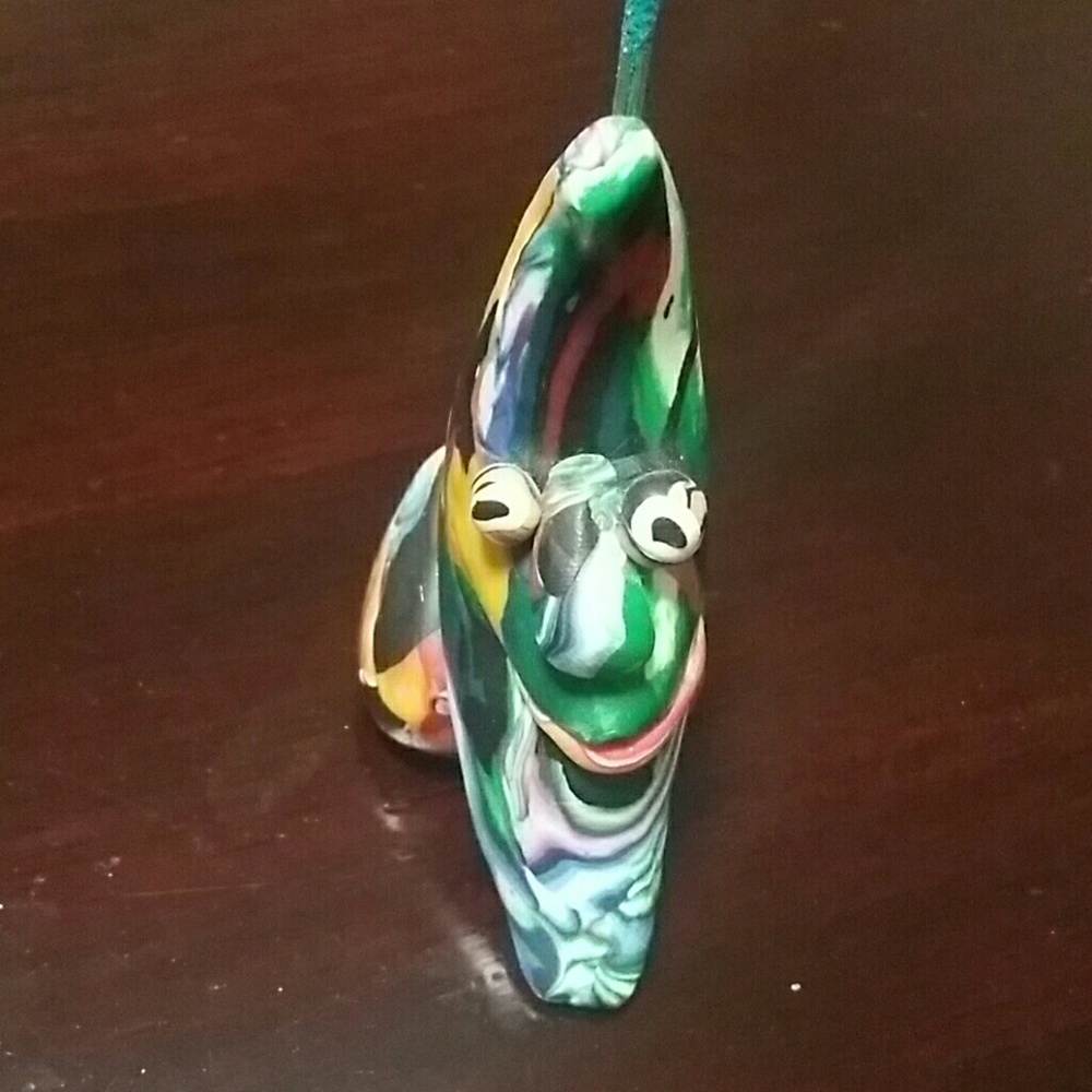 Incense Holder Tye Dye Moon / Banana